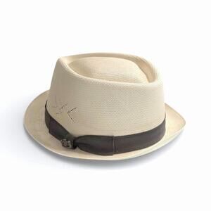Hats in the Belfry Woven Straw Pork Pie Hat